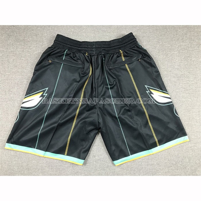 Short Charlotte Hornets Ville Just Don 2022-23 Noir